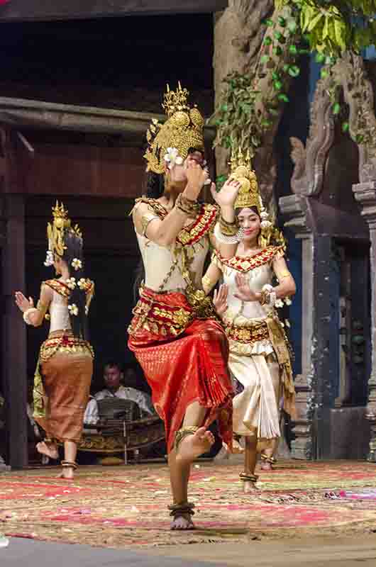 68 - Camboya - Siem Reap - danzas tradicionales